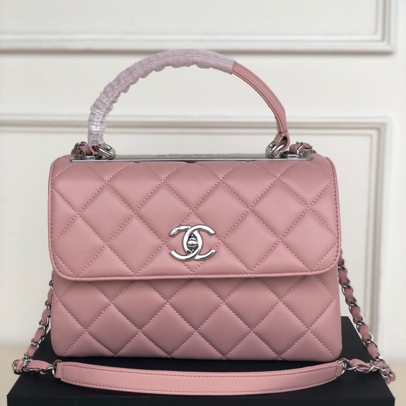 Ch**el top handle bags